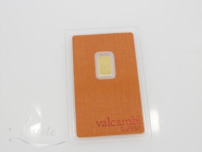 Kuldplaat 999* Valcambi Suisse 