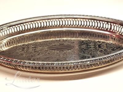 Serveerimiskandik ülehõbetatud