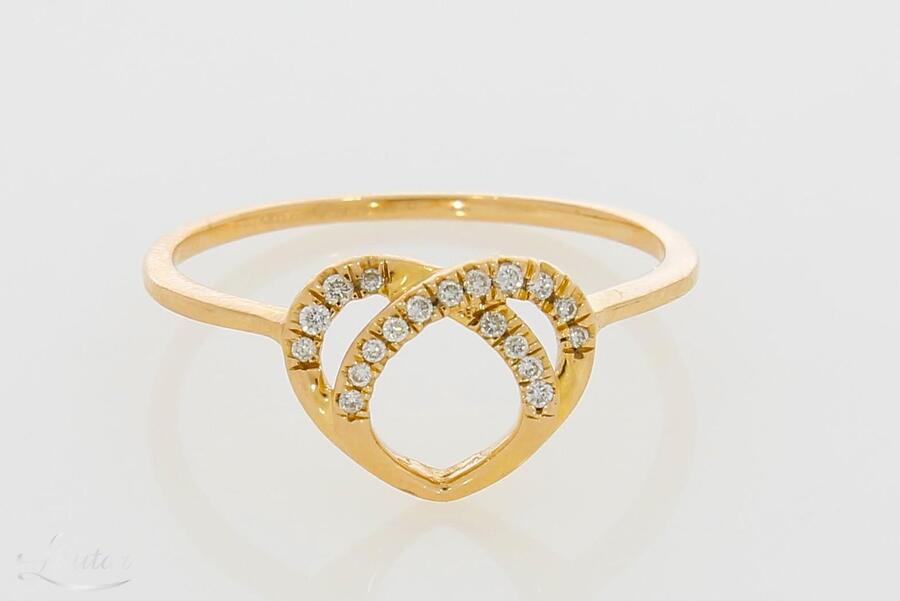 Kuldsõrmus 750* Briljandid