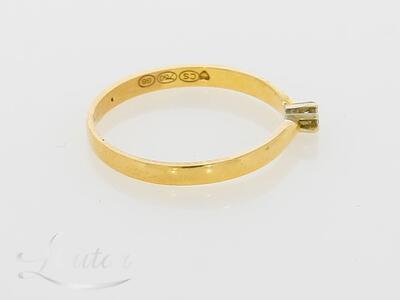 Kuldsõrmus 750* Briljant