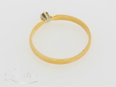 Kuldsõrmus 750* Briljant