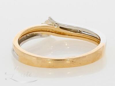 Kuldsõrmus 585* Briljant 0.15ct