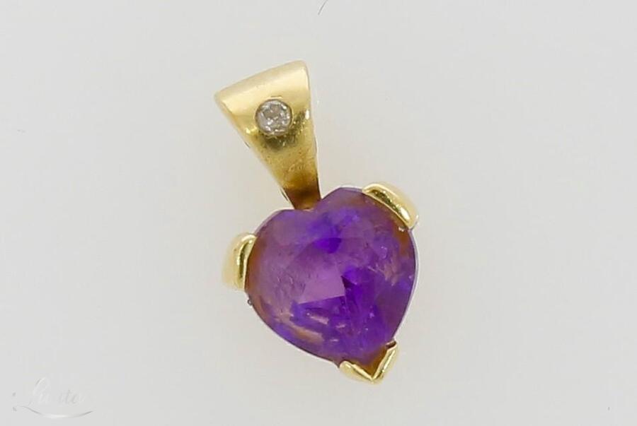 Kuld kulon 585*Süda