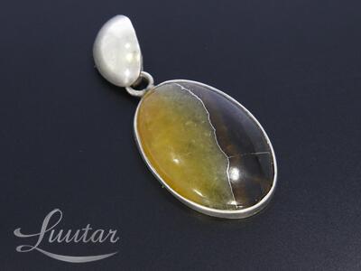 Hõbe klotser + kulon + kõrvarõngad 925*