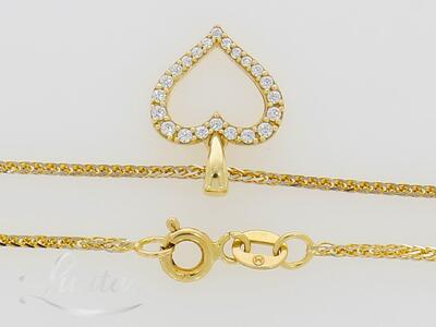 Kuldkaelakett + kulon 585* 