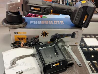 Poleerija Probuilder 125mm 18V Li-Ion