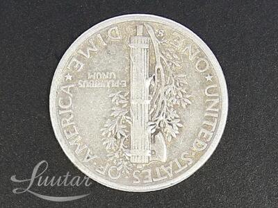Hõbemünt 900* Mercury Dime