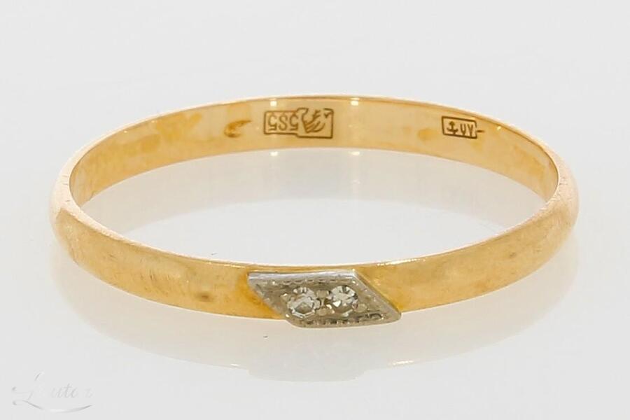 Kuldsõrmus 585* Briljandid