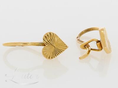 Kuldkõrvarõngad 585* Südamed