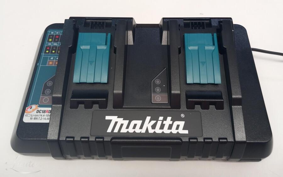 Topeltlaadija Makita DC18RD