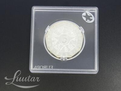Hõbemünt 800* 5 Euros Enlargement of the European Union 2004a