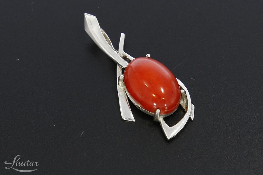 Hõbe kulon 925* Korall