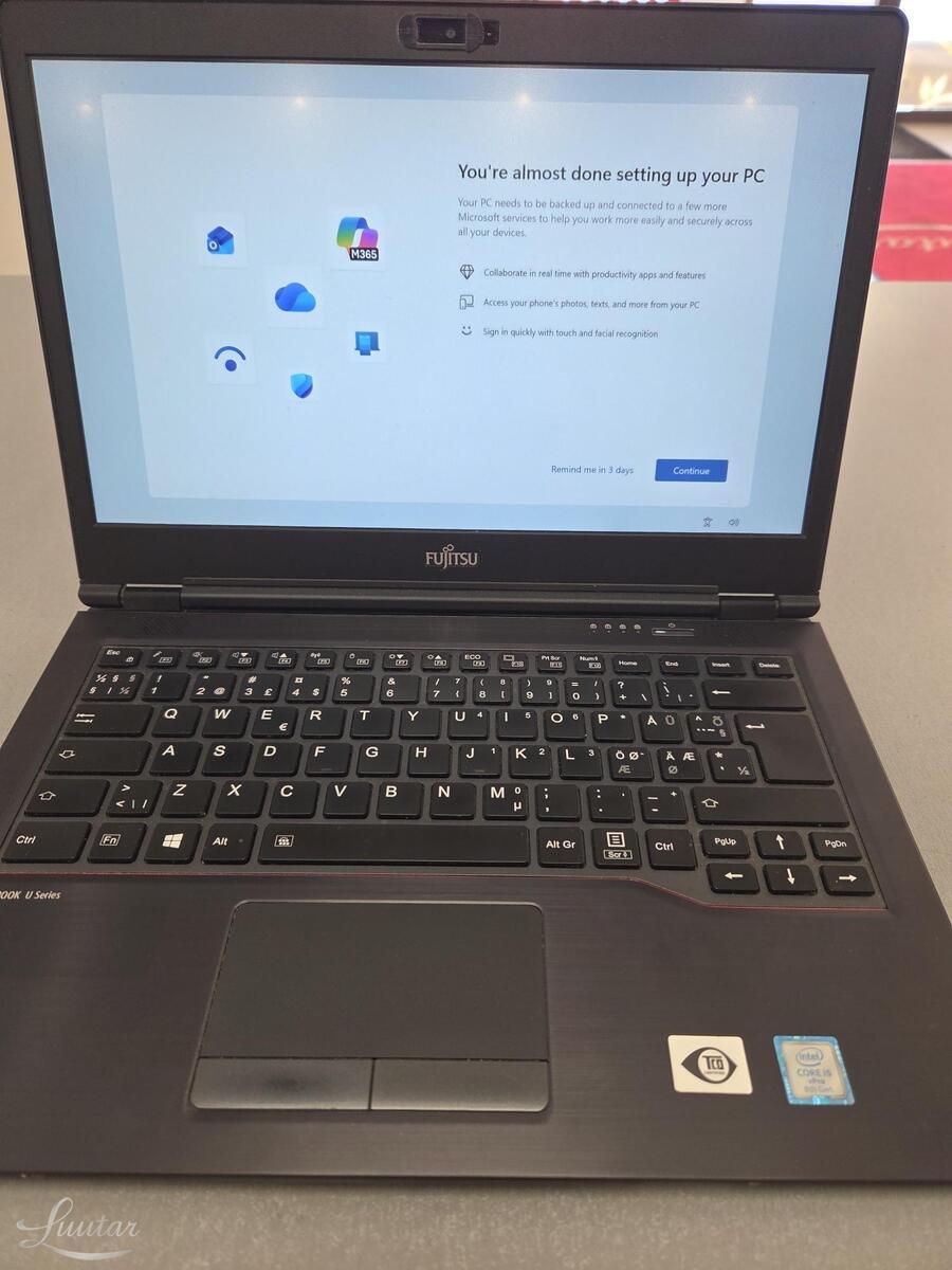 Sülearvuti Fujitsu lifebook U748