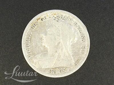 Hõbemünt 925* 3 Pence - Victoria