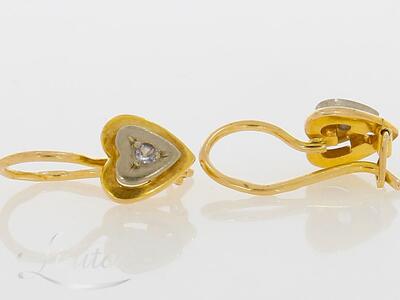 Kuldkõrvarõngad 585* Briljandid