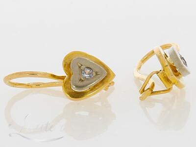 Kuldkõrvarõngad 585* Briljandid