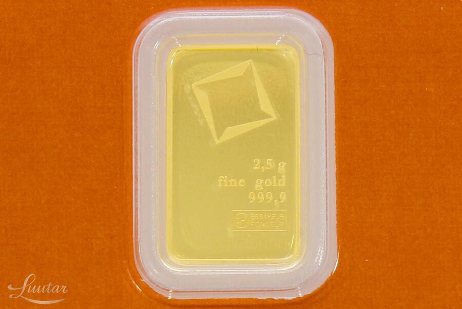 Kuldplaat 999* Valcambi Suisse