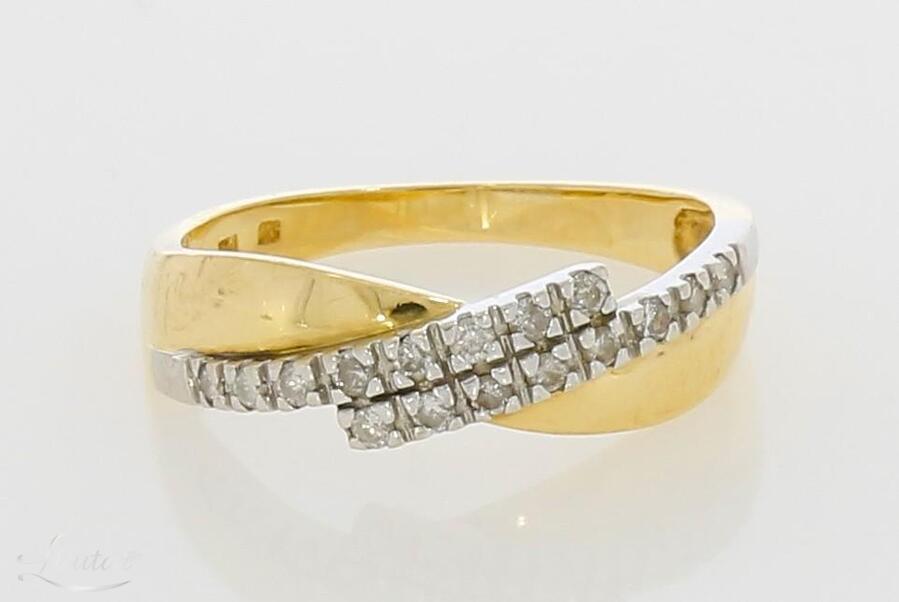 Kuldsõrmus 585* Briljandid