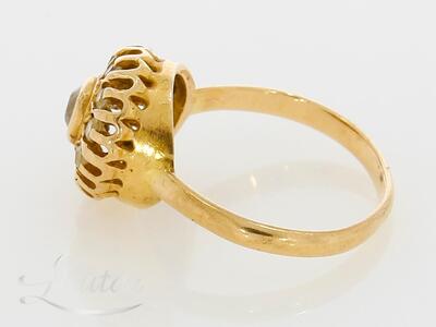 Komplekt Kuldsõrmus + kuldkõrvarõngad 585*