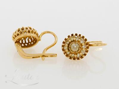 Komplekt Kuldsõrmus + kuldkõrvarõngad 585*