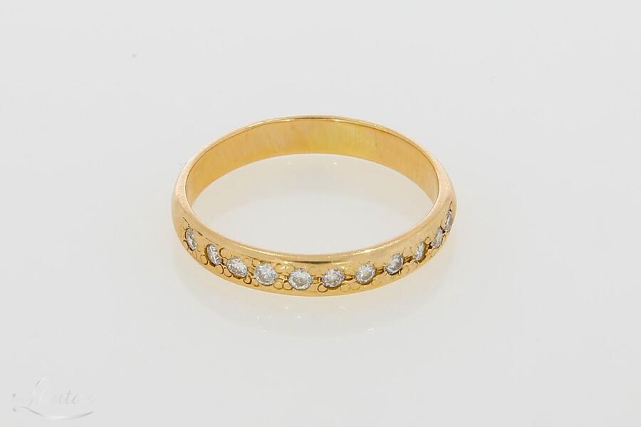 Kuldsõrmus 585* Briljandid