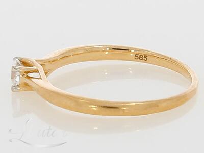 Kuldsõrmus 585* Briljant