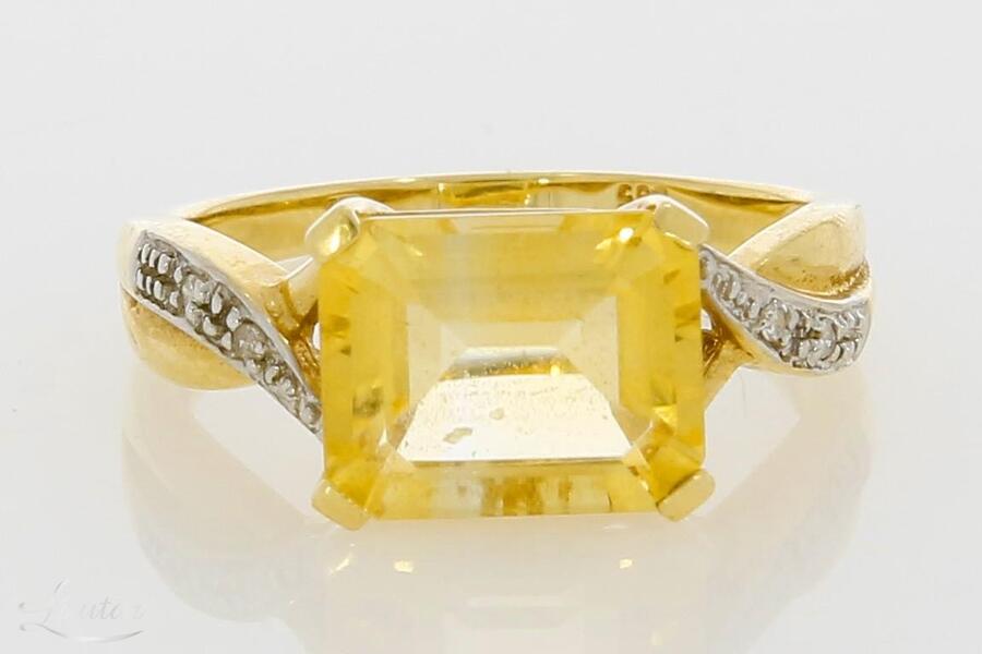 Kuldsõrmus 585* Briljandid