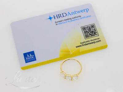 Kuldsõrmus 585* UUS! Briljandid 2.91ct