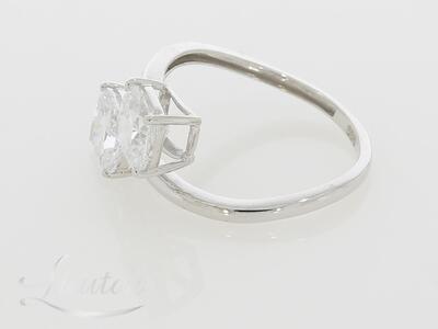 Kuldsõrmus 585* UUS! Briljandid 2.34ct