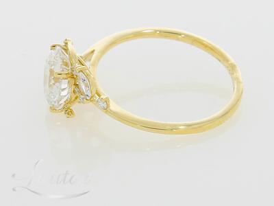 Kuldsõrmus 585* UUS! Briljandid 2.29ct