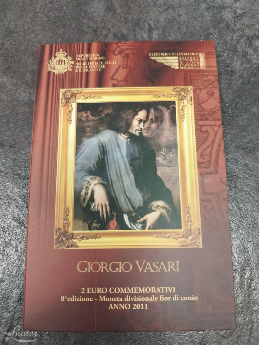 Münt Giorgio Vasari 2011a 2€