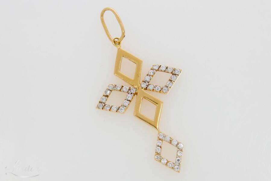 Kuld kulon 585* Rist