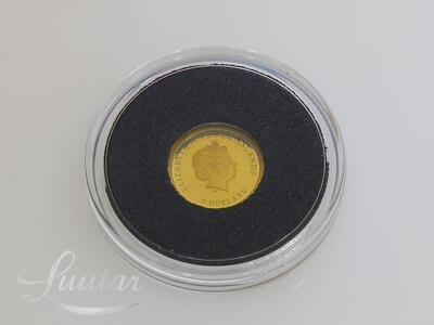 Kuldmünt 999* 5 Dollarit Elizabeth II Kimi Räikkönen 2014 Cook Islands