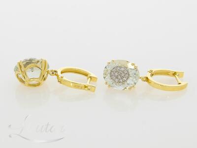 Kuldkõrvarõngad 585* Briljandid