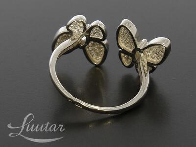 Hõbesõrmus 925* UUS! Liblikad