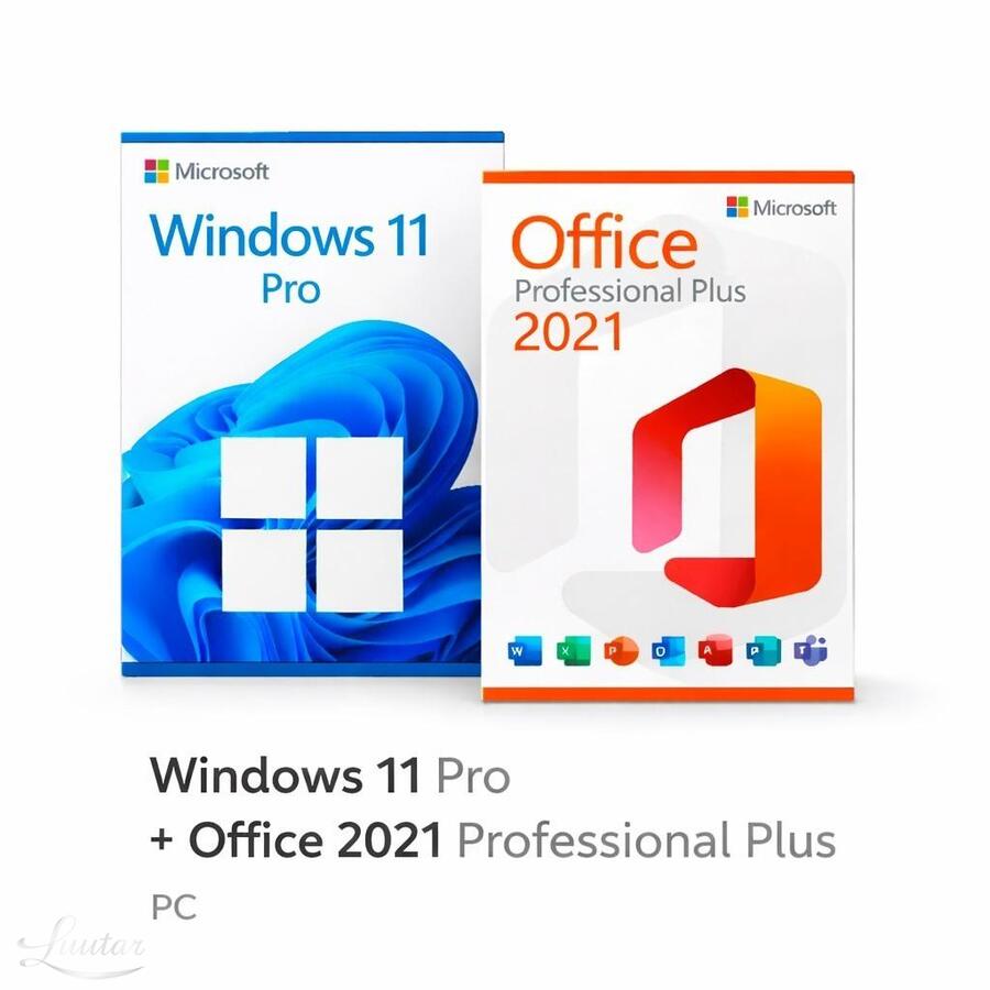 Tarkvara Microsoft Windows 11 Pro & Office 2021 PP