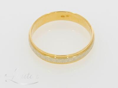 Kuldabielusõrmus 585*