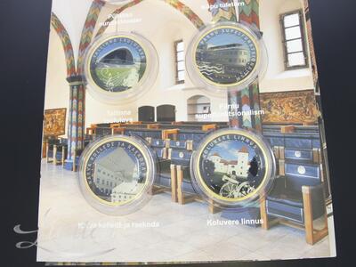 Mündikomplekt Eesti Arhitektuuripärlid