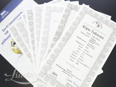 Mündikomplekt Eesti Arhitektuuripärlid