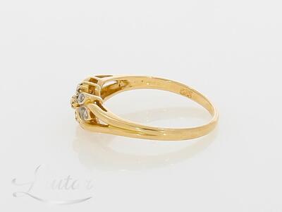 Kuldsõrmus 585* Briljandid