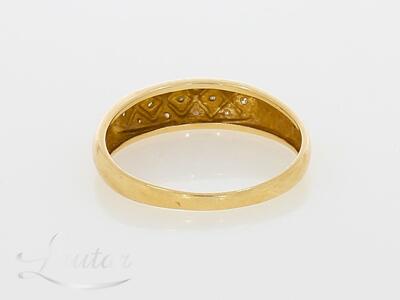 Kuldsõrmus 585* Briljandid