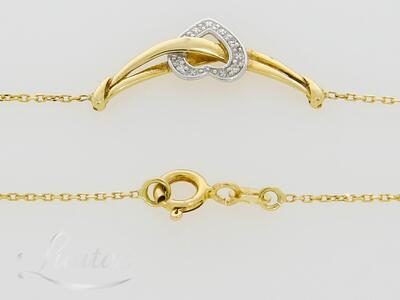 Kuldkaelakett kuloniga 585* Briljandid