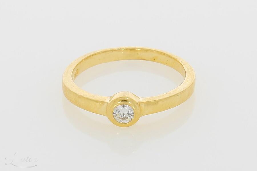 Kuldsõrmus 585* Briljandid