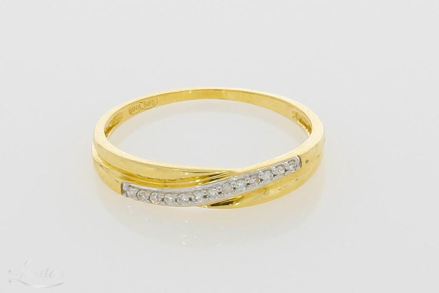 Kuldsõrmus 585* Briljandid