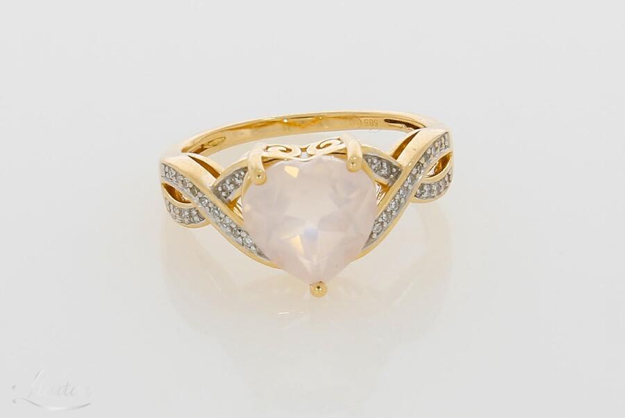 Kuldsõrmus 585* Briljandid