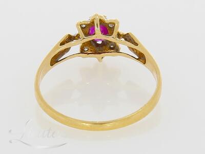 Kuldsõrmus 585* Briljandid