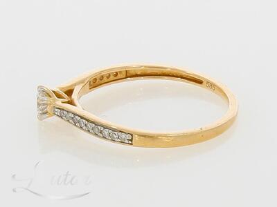 Kuldsõrmus 585* Briljandid