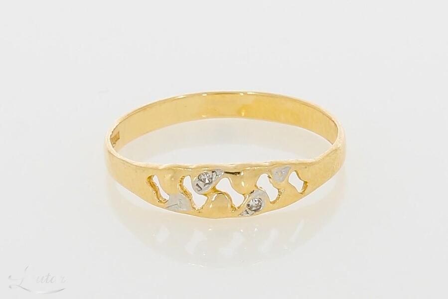 Kuldsõrmus 585* Briljandid