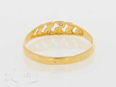 Kuldsõrmus 585* Briljandid