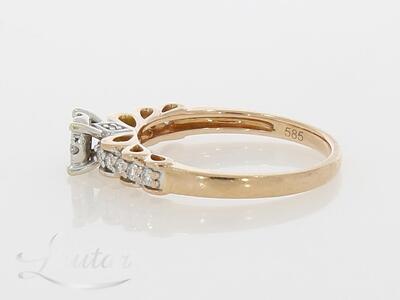 Kuldsõrmus 585* Briljandid